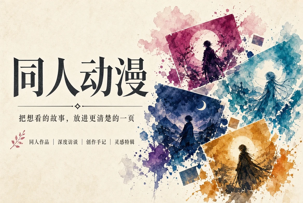 同人动漫编辑封面